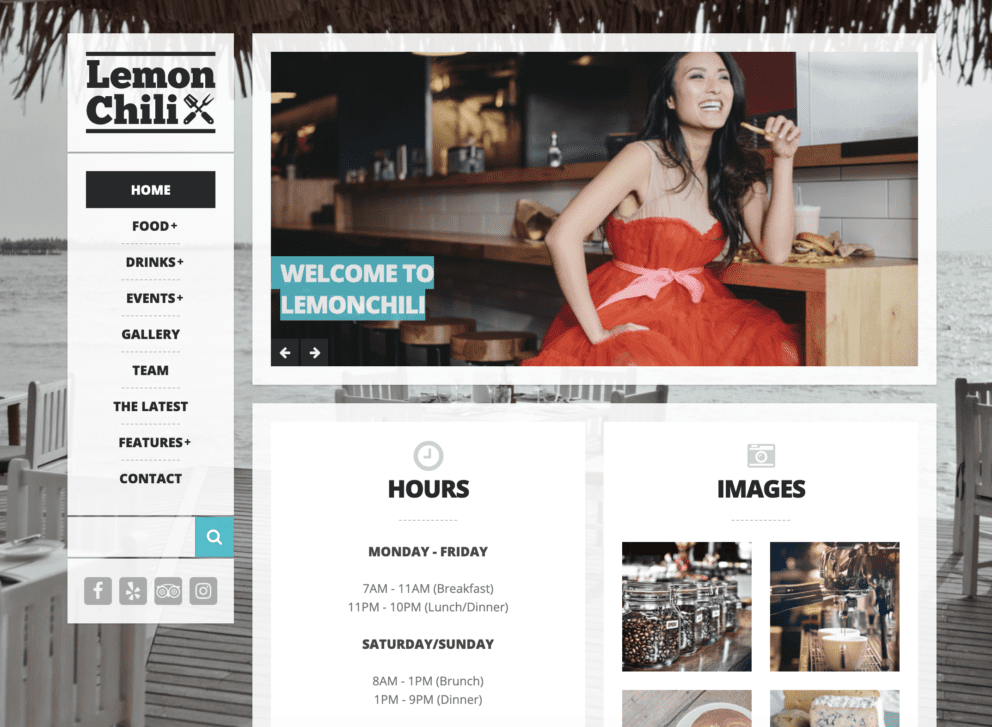 LemonChili - A Restaurant WordPress Theme