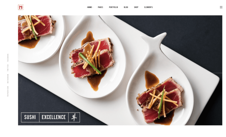 Nigiri - Restaurant Theme