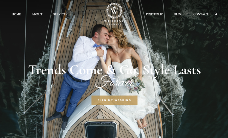 Wedding Planner - Responsive WordPress Theme